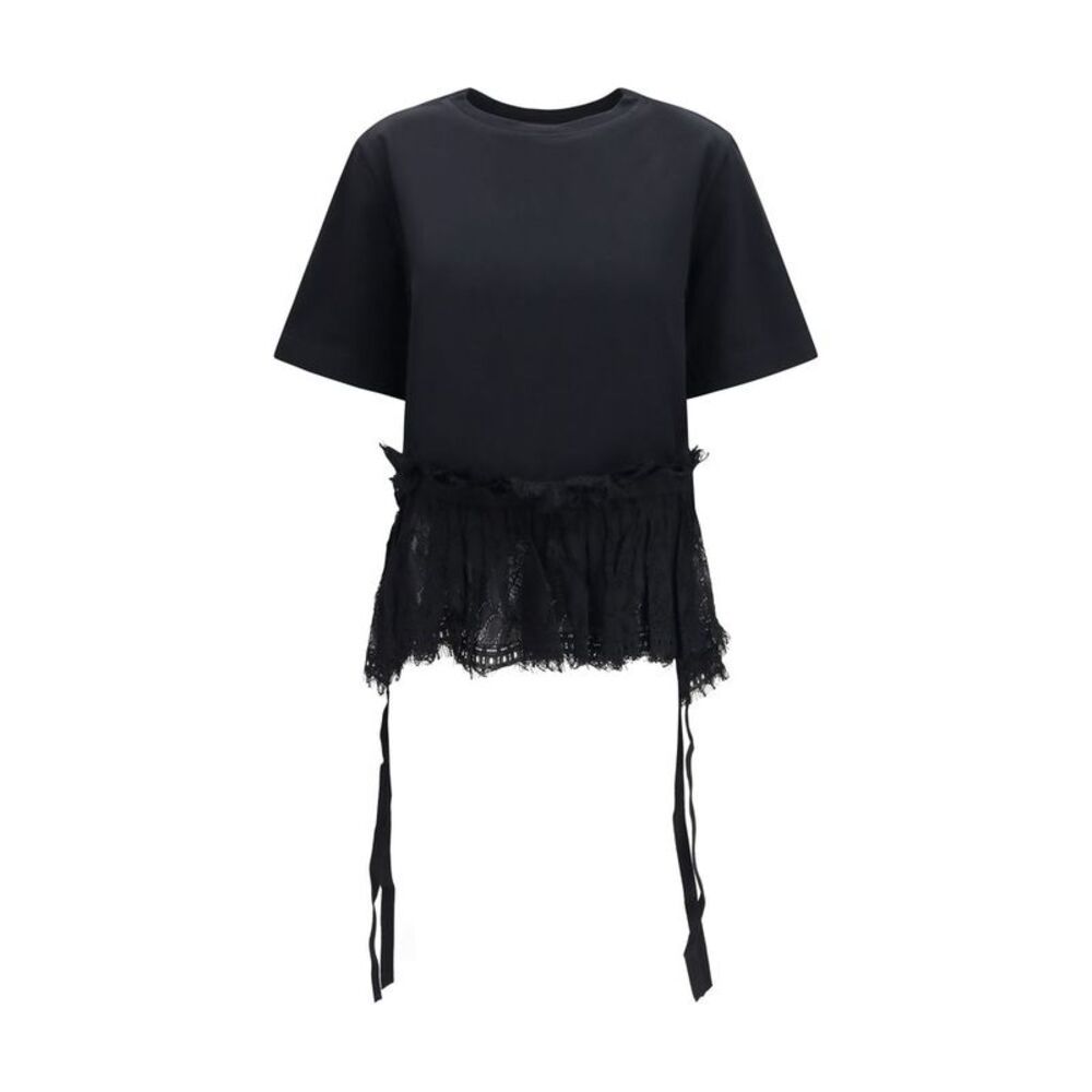 Alexander McQueen Black Cotton Women's T-Shirt